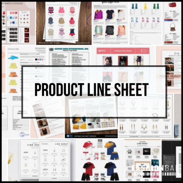 Product Line Sheet